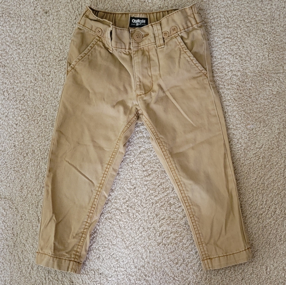 3t Boy's Oshkosh tan pants